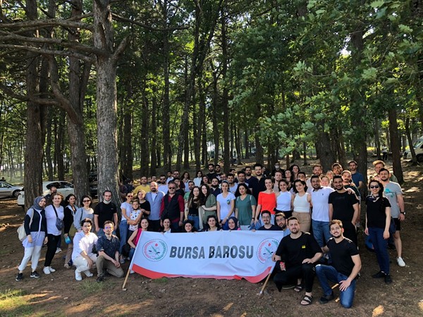 Stajyer avukatlar piknikte eğlendi